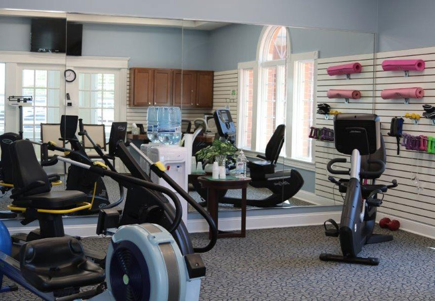 fitness center